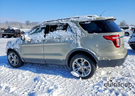 2011 Ford Explorer Limited from USA, damaged, VIN 1FMHK8F83BGA63446